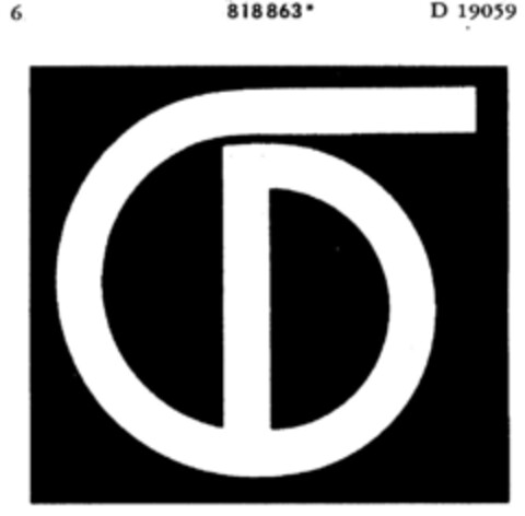 D Logo (DPMA, 03.11.1965)