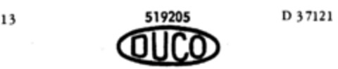 DUCO Logo (DPMA, 31.07.1939)