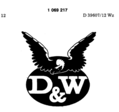 D&W Logo (DPMA, 15.03.1984)