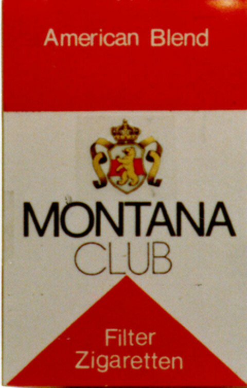 MONTANA CLUB Filter Cigaretten Logo (DPMA, 03.09.1988)