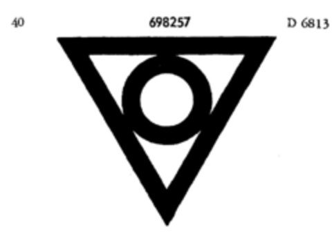 698257 Logo (DPMA, 10.11.1955)