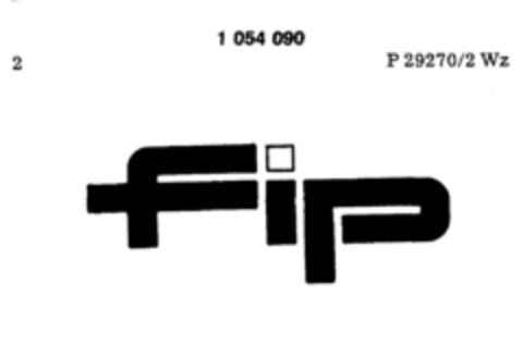fip Logo (DPMA, 06.09.1979)