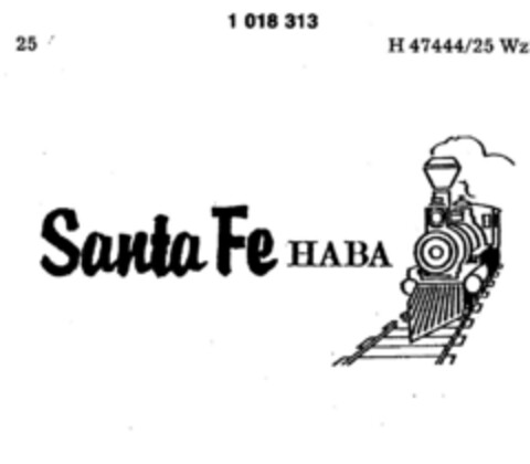 Santa Fe HABA Logo (DPMA, 29.04.1980)