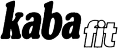 kaba fit Logo (DPMA, 12.06.1992)