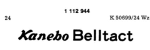 Kanebo Belltact Logo (DPMA, 30.12.1986)