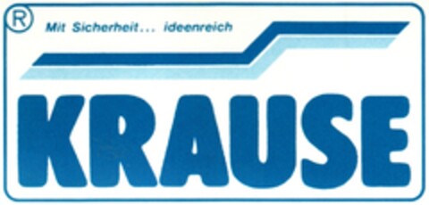 Mit Sicherheit...ideenreich KRAUSE Logo (DPMA, 10.06.1987)