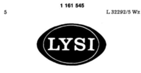 LYSI Logo (DPMA, 13.05.1989)