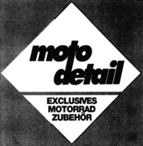 moto detail EXCLUSIVES MOTORRAD ZUBEHÖR Logo (DPMA, 04.08.1994)