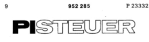 PI STEUER Logo (DPMA, 05.11.1975)