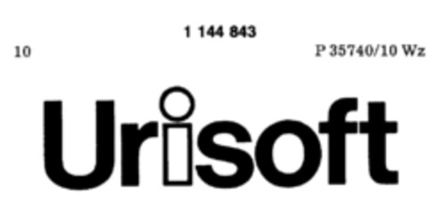 Urisoft Logo (DPMA, 10/16/1987)