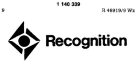 Recognition Logo (DPMA, 12.07.1988)