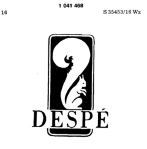 DESPE Logo (DPMA, 04.10.1980)