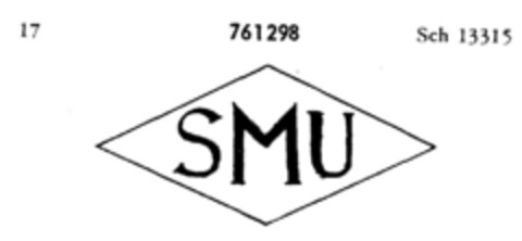 SMU Logo (DPMA, 30.12.1960)