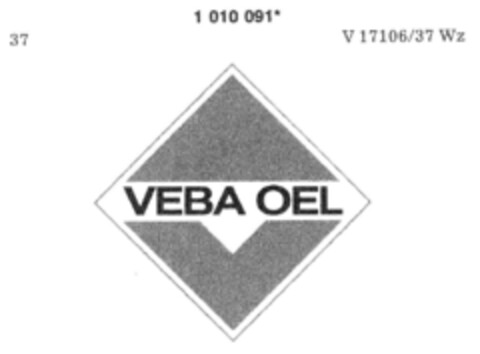 VEBA OEL Logo (DPMA, 09.05.1980)