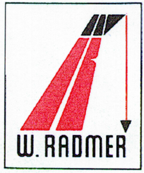 W. RADMER Logo (DPMA, 08.02.2000)