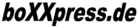 boXXpress.de Logo (DPMA, 02.06.2000)