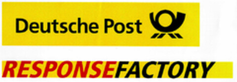 Deutsche Post RESPONSEFACTORY Logo (DPMA, 17.10.2000)