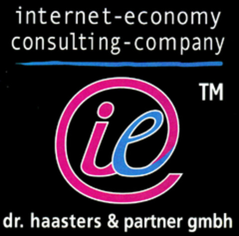 internet-economy consulting-company ie dr. haasters & partner gmbh Logo (DPMA, 02.06.2001)