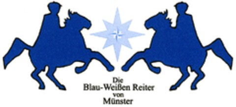 Die Blau-Weißen Reiter von Münster Logo (DPMA, 03.01.2008)