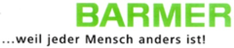 BARMER ...weil jeder Mensch anders ist! Logo (DPMA, 13.02.2008)