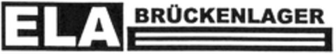 ELA BRÜCKENLAGER Logo (DPMA, 04/14/2008)