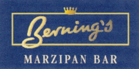 Berning´s MARZIPAN BAR Logo (DPMA, 08.10.2009)
