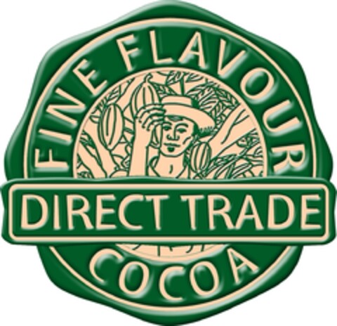 DIRECT TRADE FINE FLAVOUR COCOA Logo (DPMA, 06/16/2010)