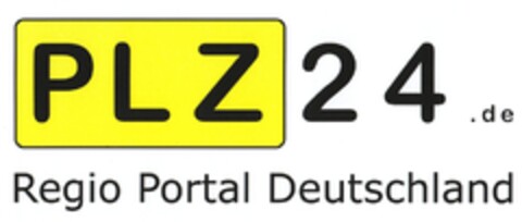 PLZ 24 .de Regio Portal Deutschland Logo (DPMA, 01/12/2011)