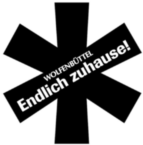 WOLFENBÜTTEL Endlich zuhause! Logo (DPMA, 04.03.2012)