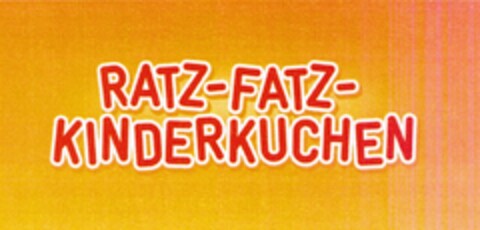 RATZ-FATZ-KINDERKUCHEN Logo (DPMA, 30.01.2012)