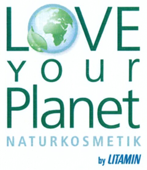 LOVE your Planet NATURKOSMETIK by LITAMIN Logo (DPMA, 18.07.2012)