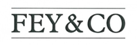 FEY & CO Logo (DPMA, 27.02.2018)