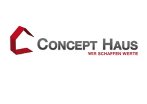CONCEPT HAUS WIR SCHAFFEN WERTE Logo (DPMA, 11.04.2018)