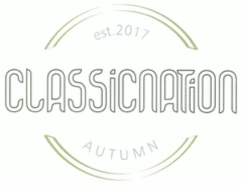 CLASSiCNATiON  est.2017 AUTUMN Logo (DPMA, 11/22/2019)