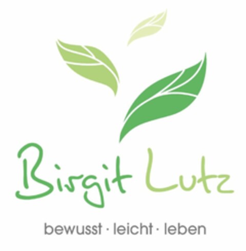 Birgit Lutz bewusst leicht leben Logo (DPMA, 04/12/2019)