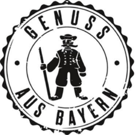 GENUSS · AUS BAYERN · Logo (DPMA, 07.02.2020)