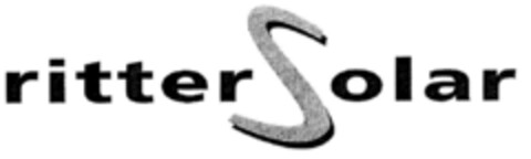 ritter Solar Logo (DPMA, 02/28/2002)