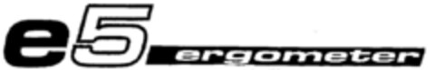 e5 ergometer Logo (DPMA, 06/27/2002)