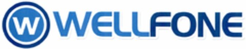 W WELLFONE Logo (DPMA, 03/24/2004)