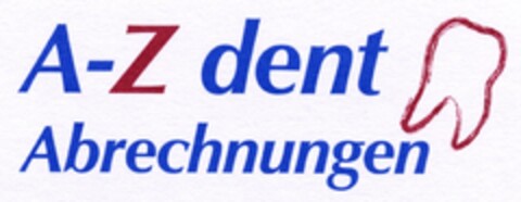 A-Z dent Abrechnungen Logo (DPMA, 26.11.2004)
