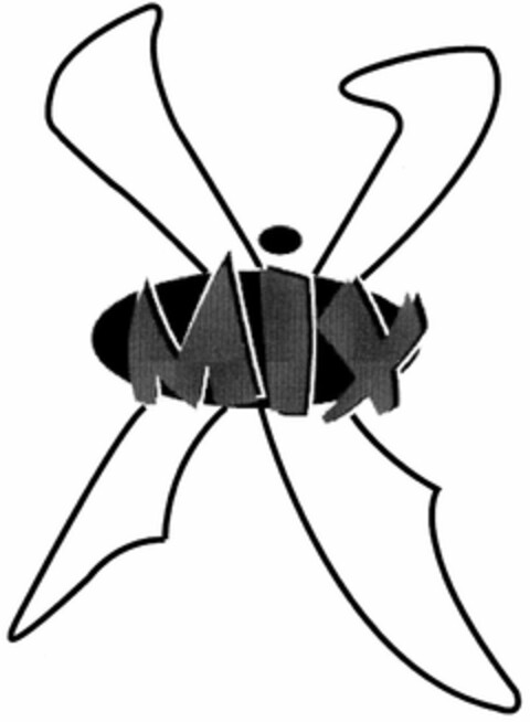 X MIX Logo (DPMA, 06.07.2005)