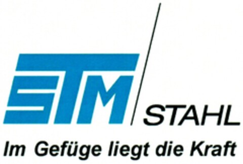 STM STAHL Im Gefüge liegt die Kraft Logo (DPMA, 10.04.2007)