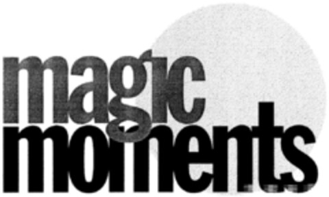 magic moments Logo (DPMA, 17.05.1996)