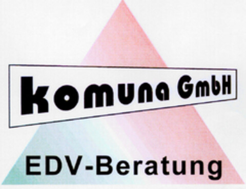 komuna GmbH EDV-Beratung Logo (DPMA, 11/13/1997)