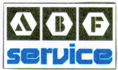 ABF service Logo (DPMA, 16.06.1998)