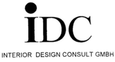 iDC INTERIOR DESIGN CONSULT GMBH Logo (DPMA, 14.04.1999)