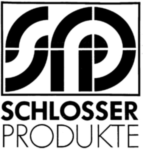 SP SCHLOSSER PRODUKTE Logo (DPMA, 31.05.1999)