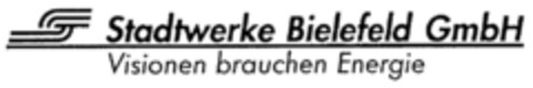 Stadtwerke Bielefeld GmbH Visionen brauchen Energie Logo (DPMA, 03.12.1999)