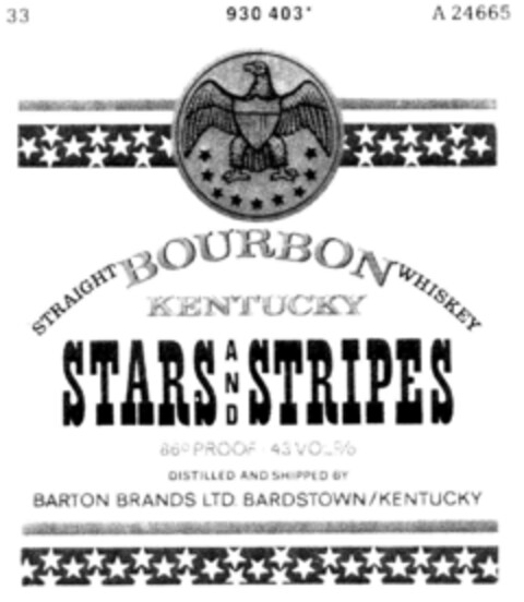 BOURBON KENTUCKY Logo (DPMA, 05.03.1973)