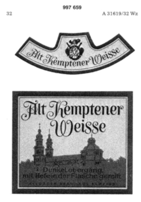 Alt Kemptener Weisse Logo (DPMA, 23.03.1979)